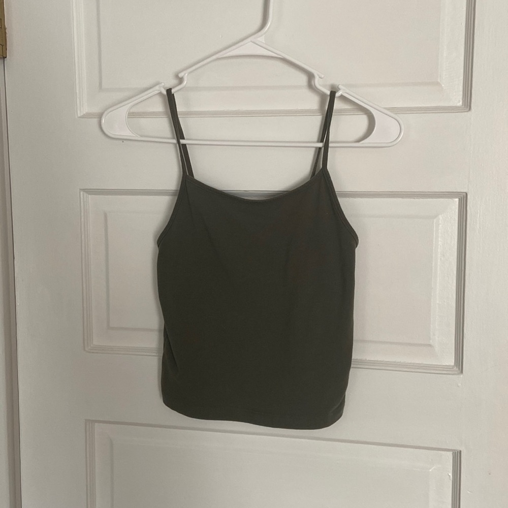 target olive green tank top